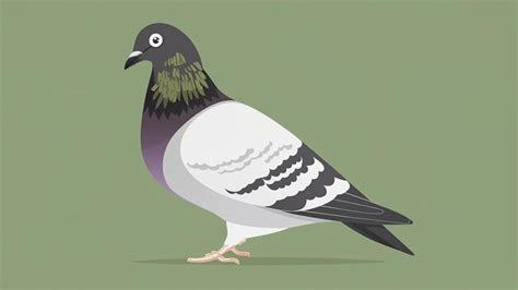 Premium Vector Pigeon Vector Illustration