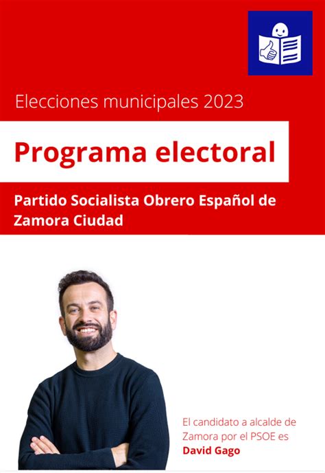 Programa Electoral Del Partido Socialista De Zamora A Lectura Fácil