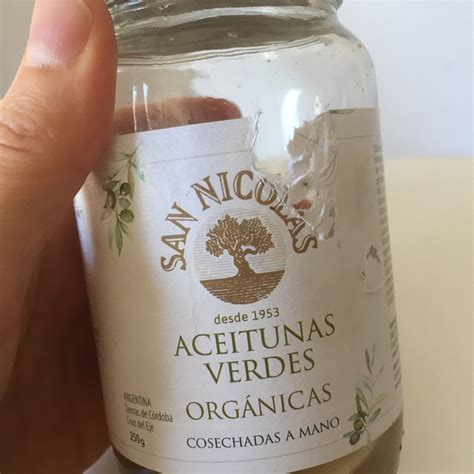 San Nicolás Aceitunas Verdes Orgánicas Reviews abillion