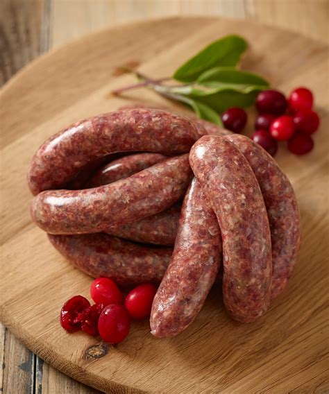 Venison Cranberry Sausage Willo Game