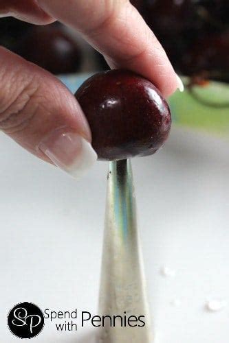 How To Pit Cherries Without A Cherry Pitter Spend With Pennies