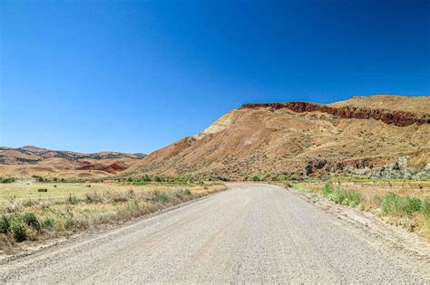 Bear Creek Road Painted Hills Trail Oregon Off Road Trail Map