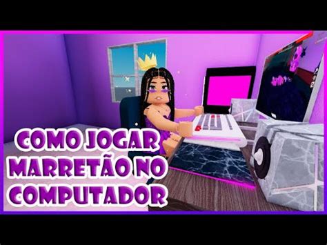 COMO JOGAR MARRETÃO NO COMPUTADOR Flee The Facility Roblox YouTube