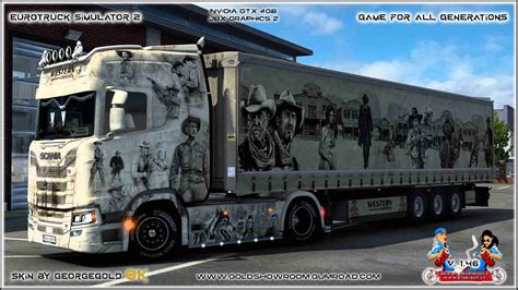 ETS 2 Skin Combo Scania S NG Western Logistics