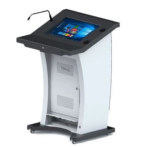 Free Stand Portable High Efficiency Electrical Digital Podium For Presentation At Best Price In