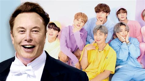 La última locura de Elon Musk quiere comprar BTS la banda de K Pop