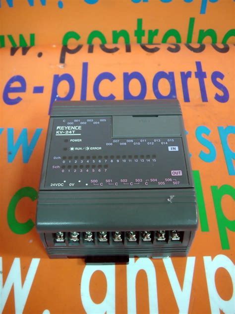 KEYENCE PROGRAMMABLE LOGIC CONTROLLER PLC KV 24T