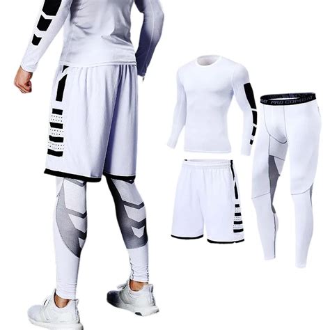 M Nner Lauf Trainingsanzug Training Fitness Sportswear Set Compression