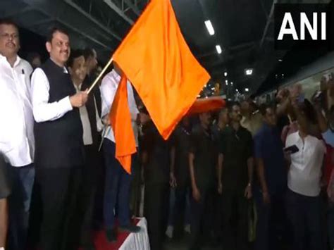 Ganesh Chaturthi Devendra Fadnavis Flags Off Special Train Namo