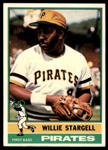 1976 Topps 270 Willie Stargell EX Pittsburgh Pirates Picture 1 Of 2