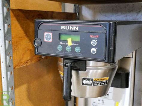 Bunn Model Itcb Dv Beverage Dispenser Roller Auctions