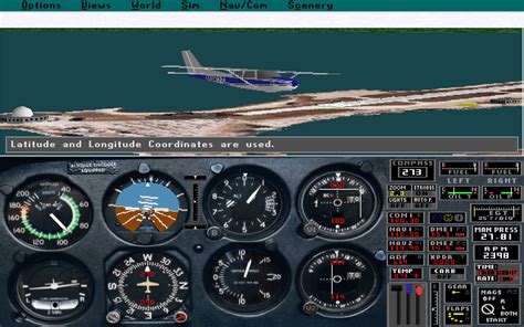 Microsoft Flight Simulator V5 0 Screenshots For DOS MobyGames