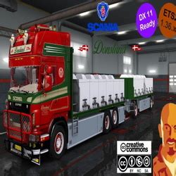 Ets Scania R Donslund Trailer Dx Forbidden Mods Einfach