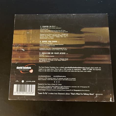 Shannon Noll Learn To Fly Cd 2004 Retro Unit