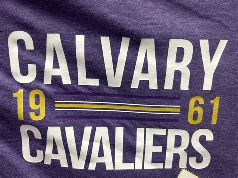 Vintage PURPLE TEE | The Cavalier Shop - Calvary Day School