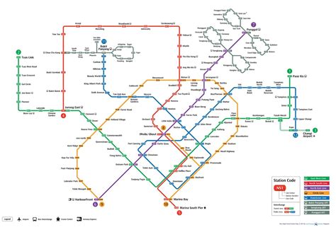 Singapore Bus Map