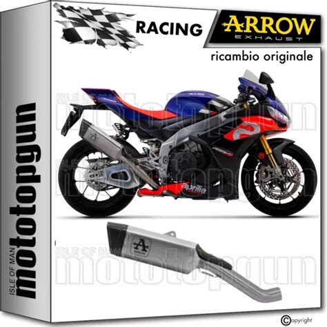 Arrow Scarico Rc Pista Titanio C Aprilia Rsv Rsv Factory