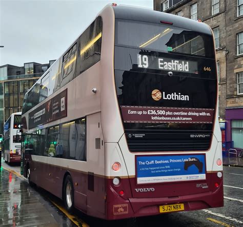 646 SJ21 NBX Lothian Buses Volvo B5TL ADL Enviro400 MMC Flickr