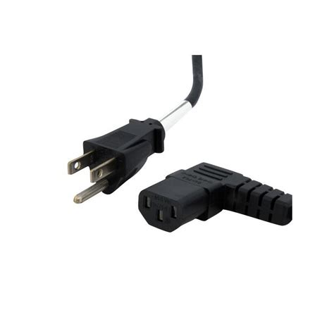 Startech Ft Standard Printer Power Cord Right Angle