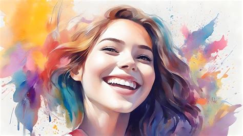 Download Ai Generated Woman Smile Royalty Free Stock Illustration Image