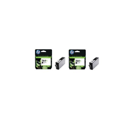 HP 364XL Black Ink Cartridge CN684EE TWIN PACK