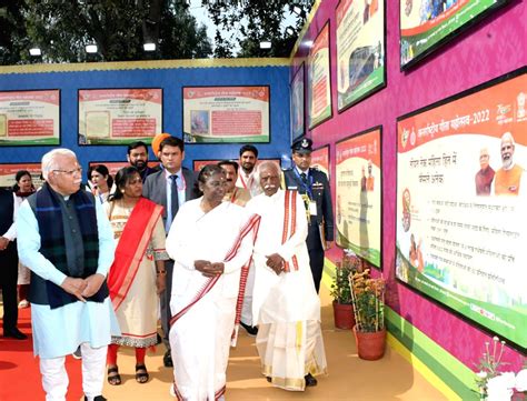 Kurukshetra President Droupadi Murmu During The International Gita