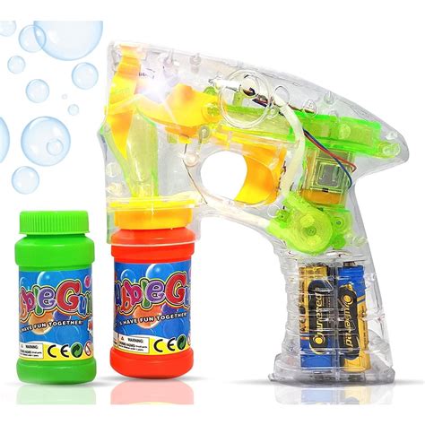 Brinquedo Infantil Arma Pistola Solta Bolhas Sab O Luz Shopee Brasil