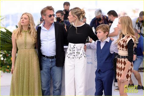 Sean Penn And Daughter Dylan Penn Join Katheryn Winnick For Flag Day Photo Call At Cannes Photo