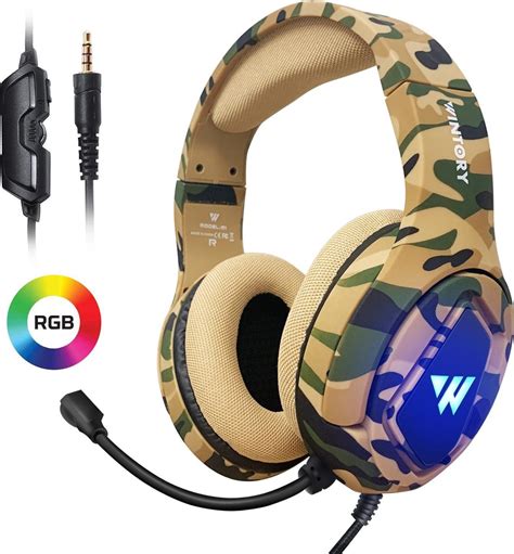 Bol WINTORY M1 RGB Gaming Headset Met Stereo Microfoon Voor PS4