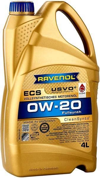 RAVENOL ECS 0W20 CLEANSYNTO A1/B1 SN RC 4L 1111102-004-01-999 za 253,38 ...