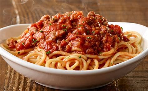 Spaghetti Lunch And Dinner Menu Olive Garden Italian Restaurant