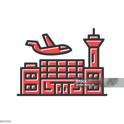 Airport Icon Stock Illustration Download Image Now Airport