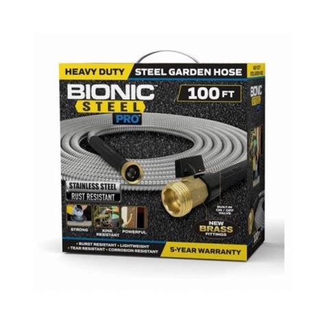 Bionic Steel 2428 Garden Hose Pro 5 8 D X 50 Ft L Heavy Duty