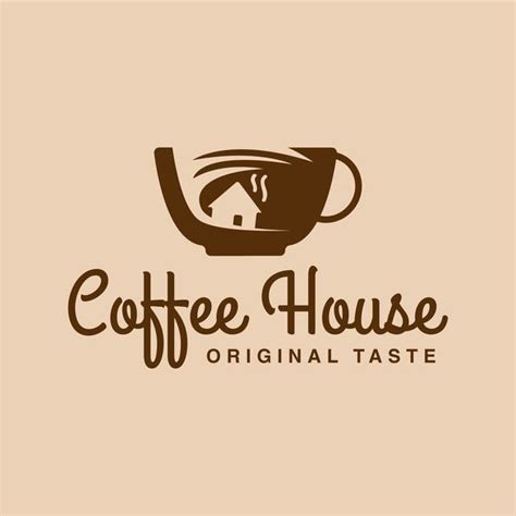 Logo Coffee House Coffee Bean Logo, Coffee Shop Logo, Coffee Cafe, Cafe ...