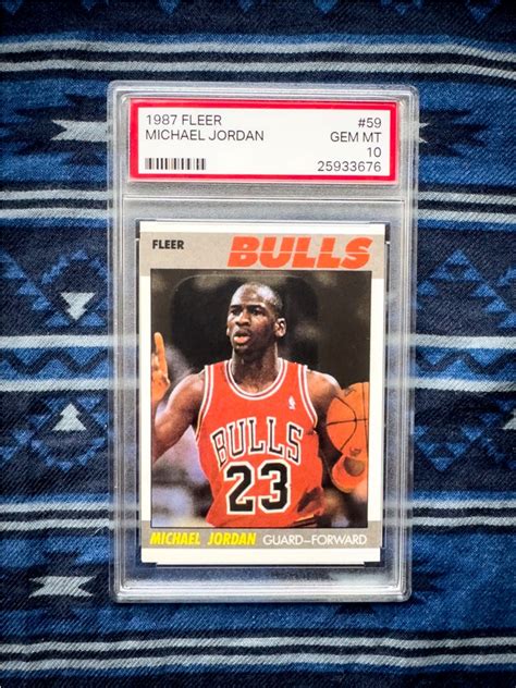 Michael Jordan Fleer Slabbed Graded Proxy Slab Proxy Custom