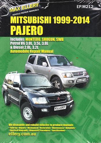 Mitsubishi Pajero Montero Shogun Repair Manual