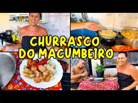 CHURRASCO NO TERREIRO DE UMBANDA Andreiadeoxum YouTube