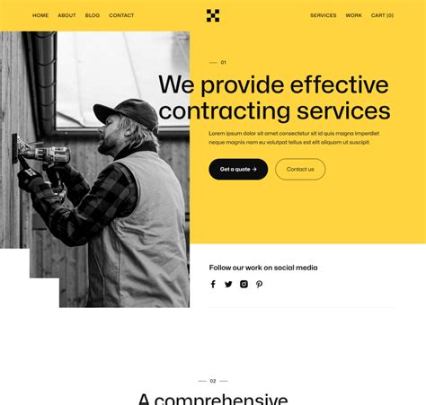 Construcfy X Webflow Ecommerce Website Template