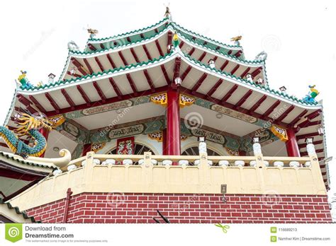 Building At Taoist Temple In Cebu City Editorial Stock Photo Image Of