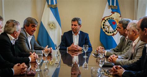 Sergio U Ac Se Reuni Con Autoridades De La C Mara Argentina De