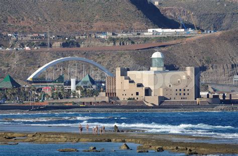 Auditorio Alfredo Kraus Las Palmas Gran Canaria Stock Foto Colourbox