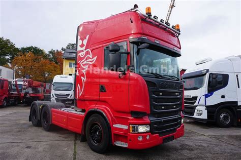 Scania R580 V8 80 Tons 6x2 Retarder Topline FULL For Sale Tractor