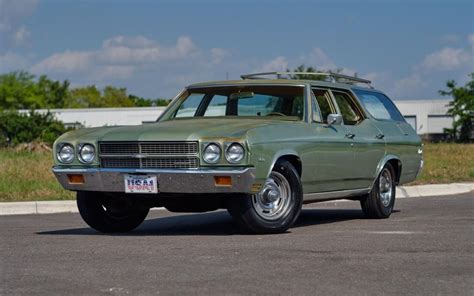 Faded Green Grocery Getter Chevy Malibu Concours Wagon Barn Finds