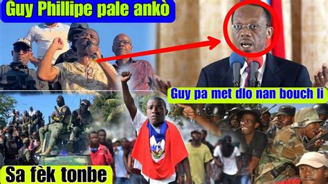 Tou Cho Guy Phillipe F K Souke Peyi A Av K Gwo Deklarasyon Sa A Li F