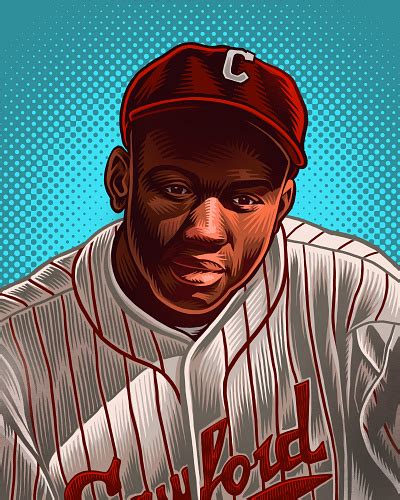 Josh Gibson Portrait By Mario Zucca On Dribbble