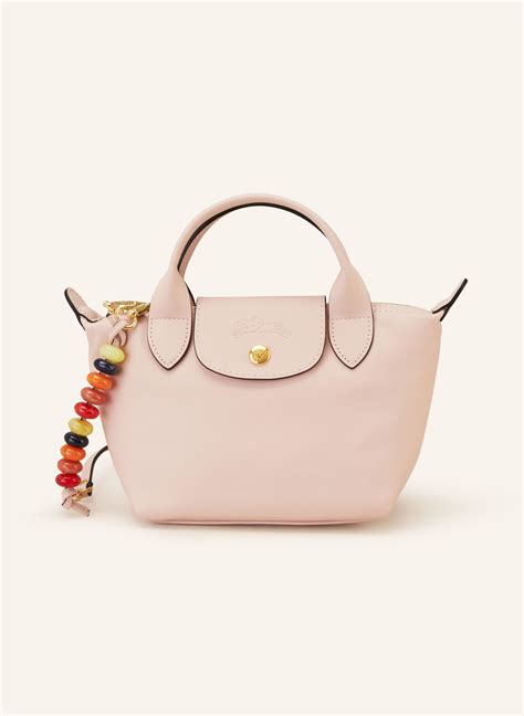 Longchamp Umh Ngetasche Le Pliage Xtra Xs Mit Schmuckperlen In Rosa