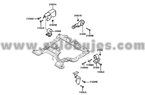 Soporte Motor Delantero Atos 2001 Solobujes