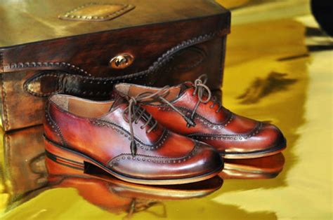 Tuccipolo Mens Handmade Wingtip Oxford Style Bordeaux Luxury Shoe