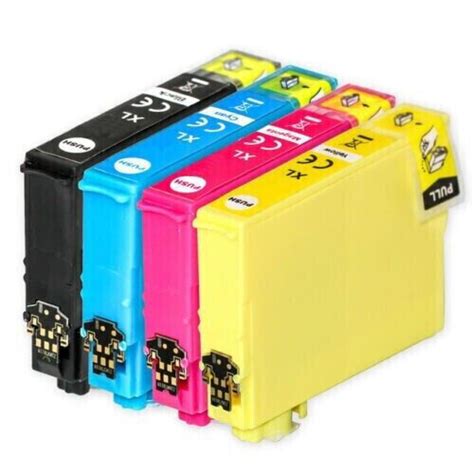 4 Cartucce Stampante Per Epson 604 XL Expression XP 2200 XP 3200 XP