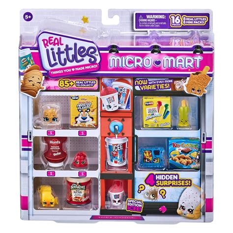 Shopkins Real Littles Mini Pack Real Littles Plus Real Branded Mini Packs Total Pieces Styles